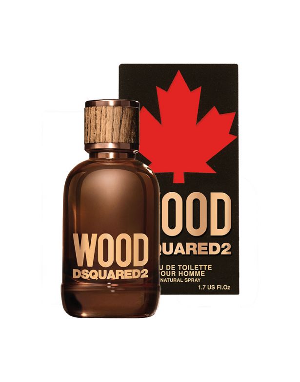 Dsquared2 Wood D2 Pour Homme Eau De Toilette Natural Spray 50 Ml