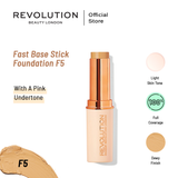 Makeup Revolution Fast Base Stick Foundation F5