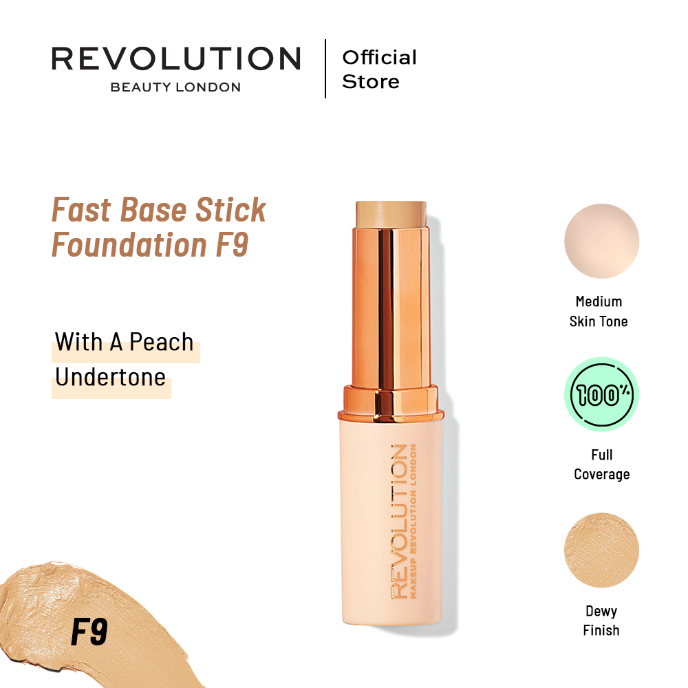 Makeup Revolution Fast Base Stick Foundation F9